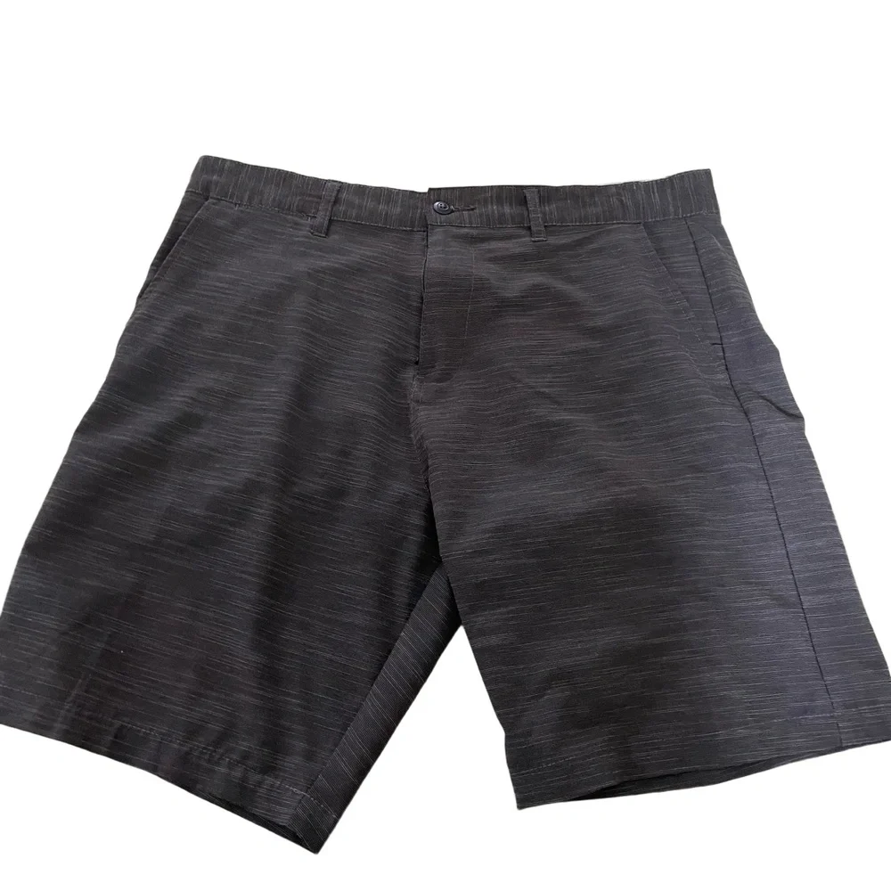 Split Mens Black Lightweight Heather‎ Golf Shorts 38